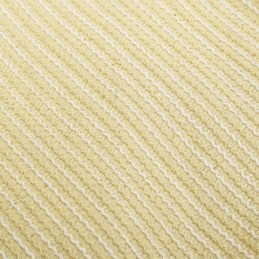 Vidaxl hdpe dārza bura kvadrātveida 2x2 m bēša