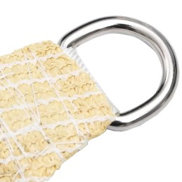Vidaxl hdpe aiapurje kandiline 2x2 m beež