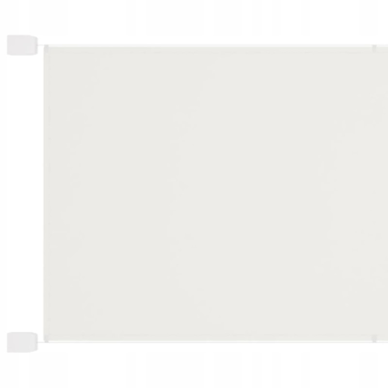 Vertical awning white 100x270cm oxford fabric