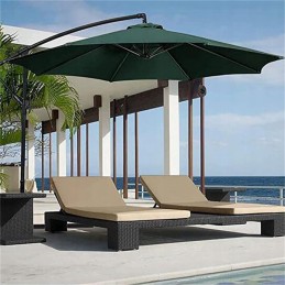 Waterproof garden umbrella cover 8 arms 300cm green