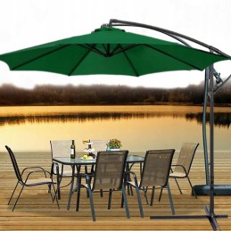 Waterproof garden umbrella cover 8 arms 300cm green