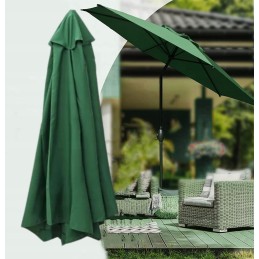 Waterproof garden umbrella cover 8 arms 300cm green