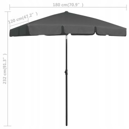 UV-rannavari, antratsiit, 232cm, 180x120cm