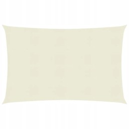 Vidaxl sunshade 160 g m2 cream 2x3 5 m hdpe