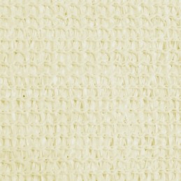 Vidaxl päikesepuri 160 g m2 kreem 2x3 5 m hdpe