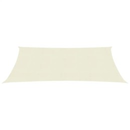 Vidaxl sunshade 160 g m2 cream 2x3 5 m hdpe
