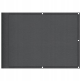 Vidaxl balkono ekranas antracitas 75x700 cm 100 oksfordo poliesteris