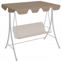 Taupe kiigekate 188/168x110/145cm