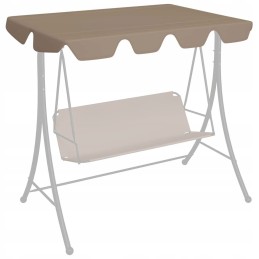 Taupe kiigekate 188/168x110/145cm