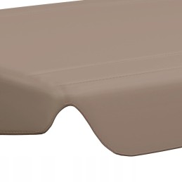 Taupe sūpynių užvalkalas 188/168x110/145cm