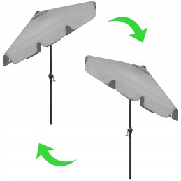 Sulankstomas sodo skėtis 240 cm