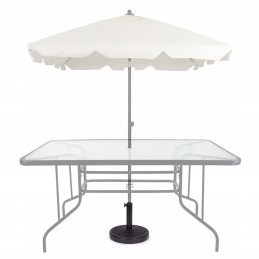 Base load capacity of the parasol for garden and terrace 12kg