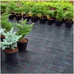 Aukštos kokybės agrarinis audinys, 160 cm pločio, su UV filtru, sveria 100 g/m2, metų metus