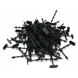 Smeigtukai su taškais kurmių tinklams ir agrotekstilei tvirtinti