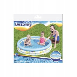 Bestway apvalus pripučiamas baseinas 122 x 122 cm