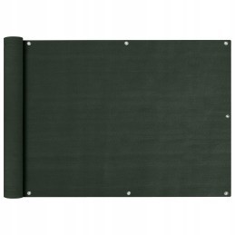 Lumarko balcony screen dark green 75x600 c