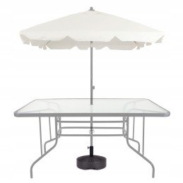 Skėčio svarmenų pagrindas, pripildytas vandens, 22l, sodo skėčio stovas