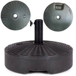 Base umbrella weight filled with water 22l garden umbrella stand