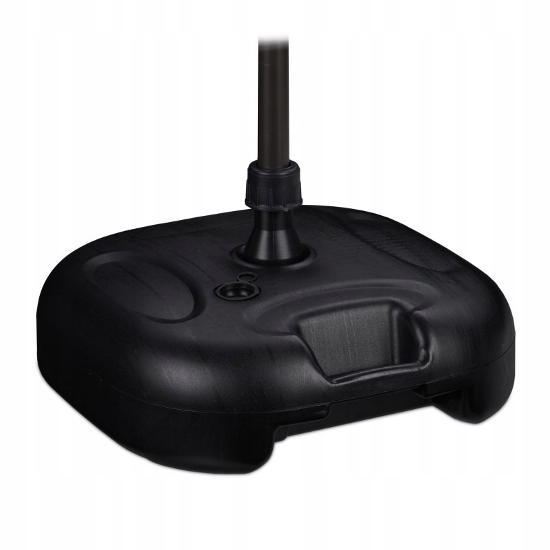Black garden umbrella base