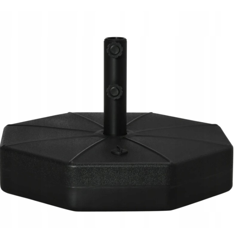 Outsunny umbrella stand base for filling water sand terrace