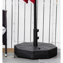 Outsunny umbrella stand base for filling water sand terrace