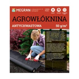 Agrotekstilė 50g/m2 nuo piktžolių 3,2mx5m megran
