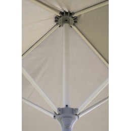 Square Folding Garden Umbrella - Gray - Sole - 250x250