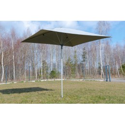 Square Folding Garden Umbrella - Gray - Sole - 250x250