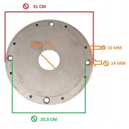 Aliuminio tvirtinimo pagrindas patogiam skėčiui nuo saulės