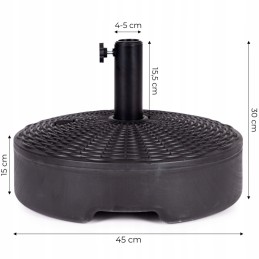 Base umbrella weight filled with water 22l