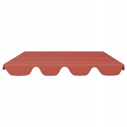 Stogas sodo sūpynėms terakotos 188 168x110 145 cm