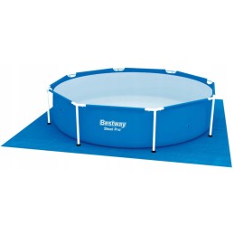 Tvirtas sodo baseino kilimėlis, brezentas, žolės danga, 274x274cm bestway