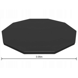 Bestway baseino dangos rėmo apsauginis dangtis 305 PVC danga 58036