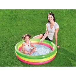 Pripučiamas irklavimo baseinas su minkštu dugnu 51104 bestway