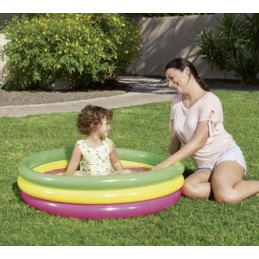 Pripučiamas irklavimo baseinas su minkštu dugnu 51104 bestway