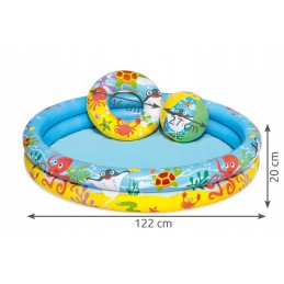Bestway baseino pripučiamas kamuoliuko ratas 51124n