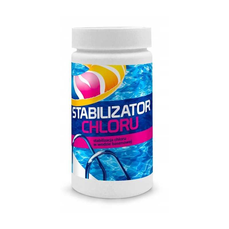 Baseino chemikalai baseino stabilizatorius chloro gamix 1kg
