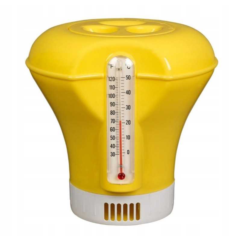 Chloro cheminių medžiagų dozatorius su termometru bestway 58209