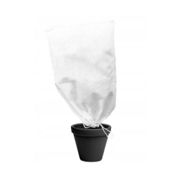 Apsauginis gaubtas augalams iš agroaudinio 0 8 x 1 2mm 50g m2 baltas