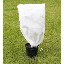 Apsauginis gaubtas augalams iš agroaudinio 0 8 x 1 2mm 50g m2 baltas