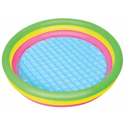Pripučiamas irklavimo baseinas, minkštas dugnas, 102x25cm