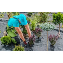 ⭐️Agrotekstilė/agrotekstilė piktžolėms, kilimėlis nuo piktžolių, 70g/m 1,6x10m⭐️