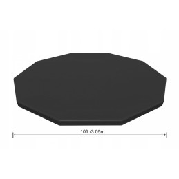 Baseino danga 305 cm 10 pėdų bestway 58036