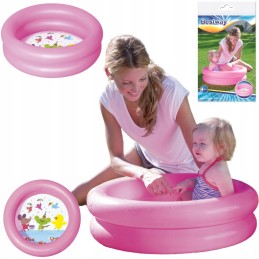 Baseinas bestway 2 žiedai maži rožiniai