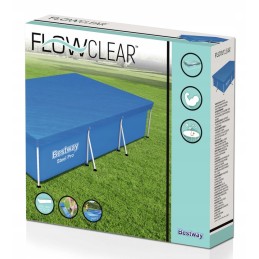 Tvirtas uždangalas karkasiniam baseinui 300x201 cm bestway 58106