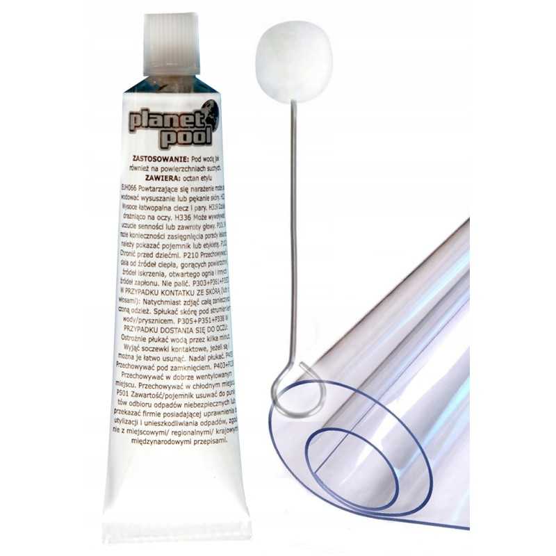 ☑️ PVC baseino folijos remonto rinkinys