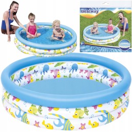 Bestway sodo baseinas 140l 122x25cm 51009