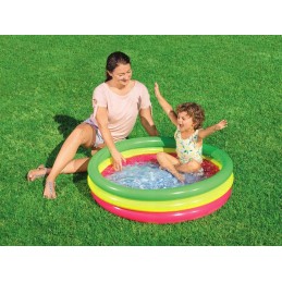 Bestway spalvingas baseinas, minkštas dugnas, irklavimo baseinas