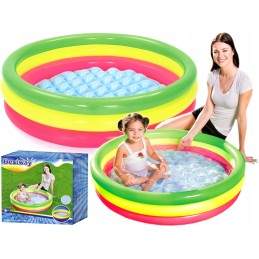 Bestway spalvingas baseinas, minkštas dugnas, irklavimo baseinas