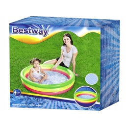 Bestway spalvingas baseinas, minkštas dugnas, irklavimo baseinas
